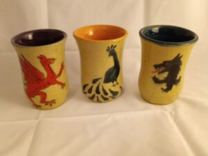 Dragon, Peacock, Fox